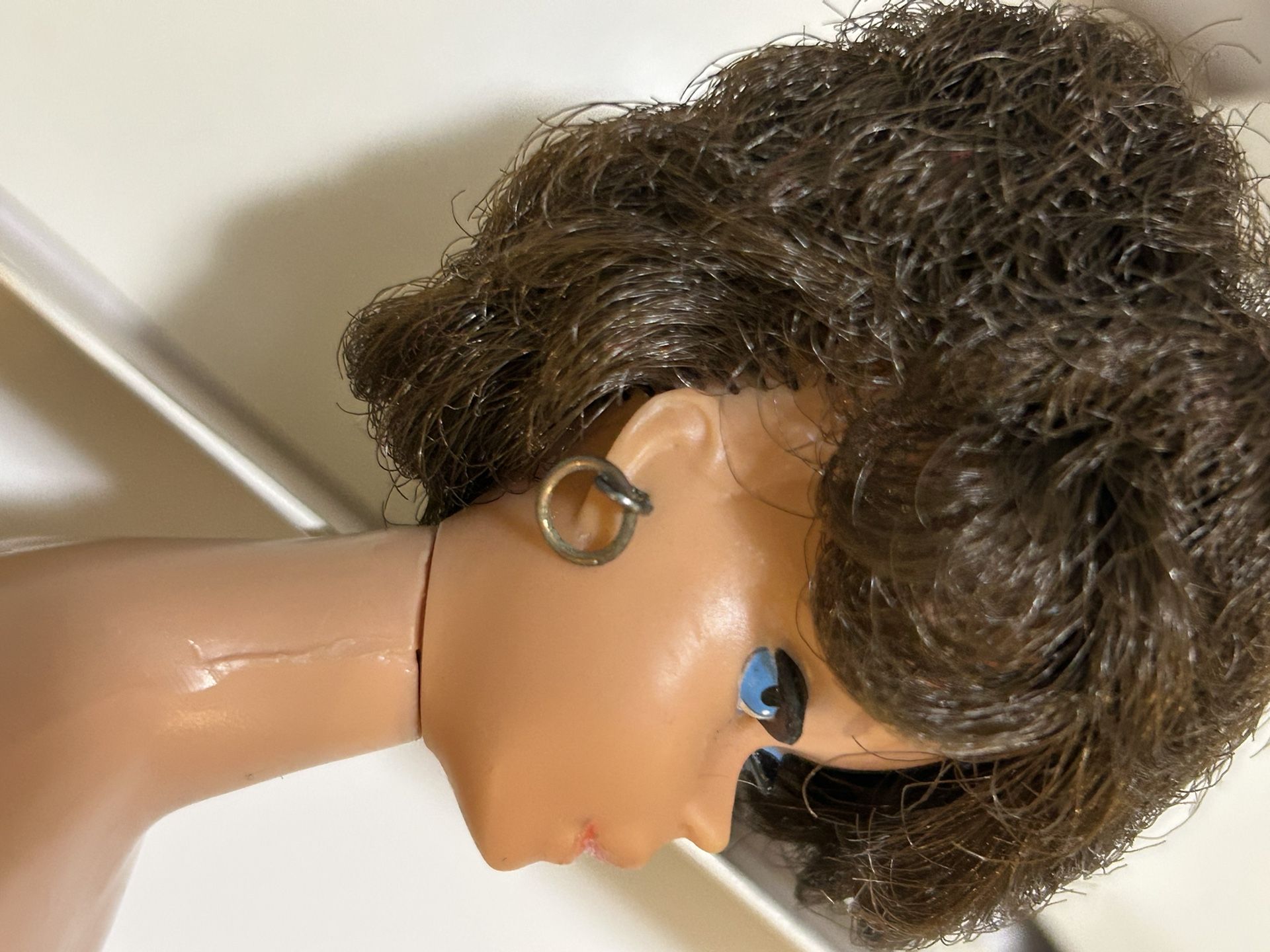 Early Brunette Bubble Cut Barbie With Amazing Clothes! See Pics!