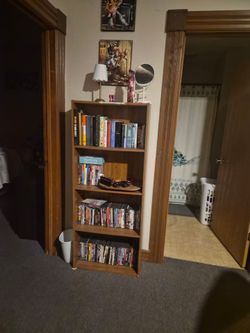 5-Shelf Freestanding Bookcase
