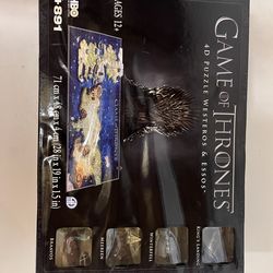 Game of Thrones 4D puzzle (New unopened)