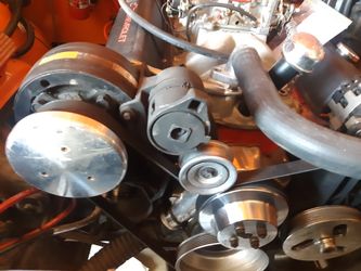 67 camaro serpentine system , Sbc 