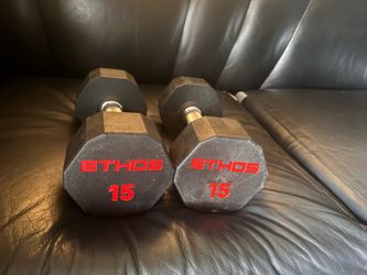 Ethos 15 lb Dumbbells