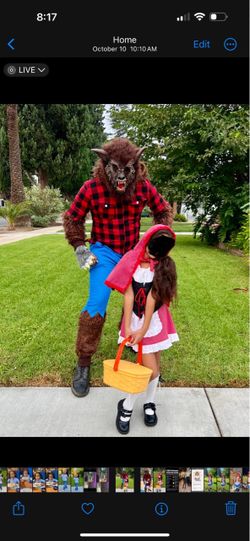 Red Riding Hood Or Wolf Costumes