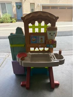 Kids Toy Kitchen Play Center
