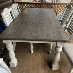 Farmhouse Kitchen Table 