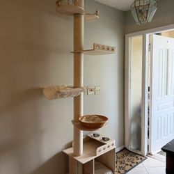 Adjustable Height Cat Tower 