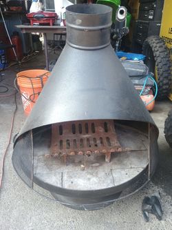 Vintage fireplace