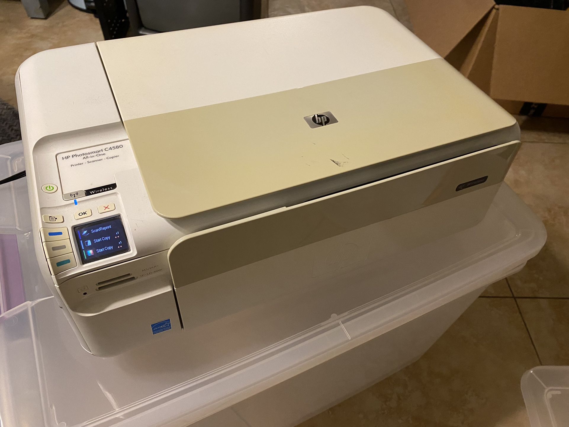 HP C4580 All-In-One Inkjet Printer power cord And Usb Sale in Las Vegas, NV - OfferUp