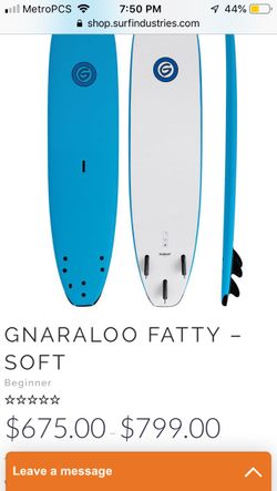 Gnaraloo FATTY Surfboard for Sale in Highland Beach FL OfferUp
