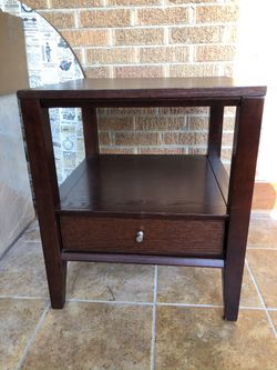 Side table with drawer