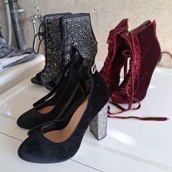 WOMEN'S SHOES $5 EACH PICK UP IN SUN VALLEY 