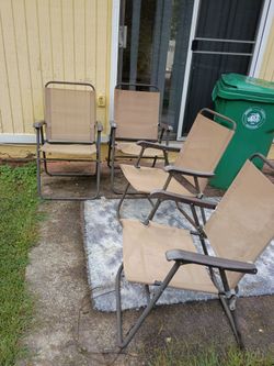 Outdoor patio chairs