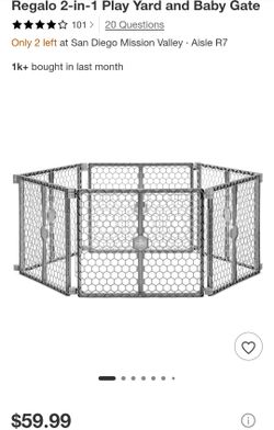 Baby gate playpen