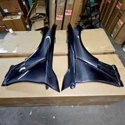 Infiniti Q50 Fenders Real Carbon Fiber for 2014-2023