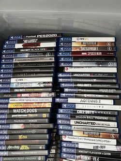 PS4 PlayStation 4 game collection spider man adult owned Deadpool Disney marvel Star Wars call of duty not Nintendo