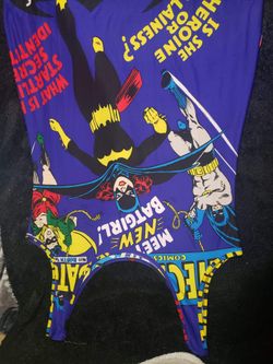 Batgirl pajama dress size xxl