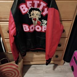 Betty Boop Leather Jacket 