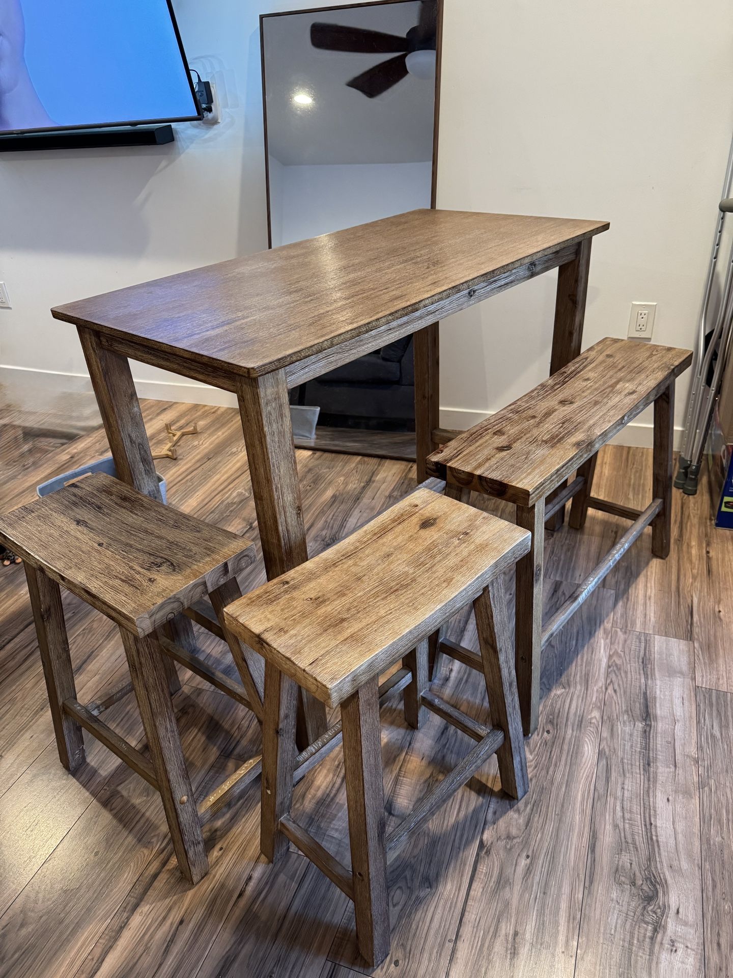 Wood Dining Table Set