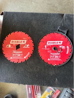 7-1/4in. x 24-Teeth Tracking Point Framing Saw Blade for Wood