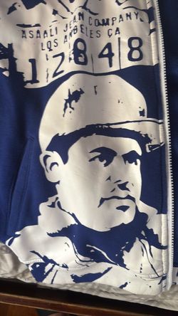 ASAALI sweater “dodger blue” 100