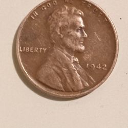 Very Rare 1942 Wheat Penny With No Mint Mark