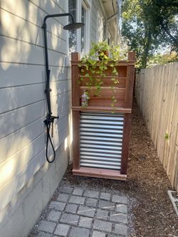 Complete Outdoor Shower