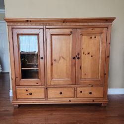 Wood Armoire