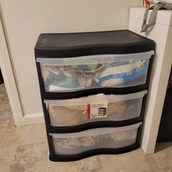 3 Drawer Plastic Organizer 