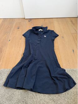 Girls' abercrombie kids Navy Polo Dress - Size L (14)