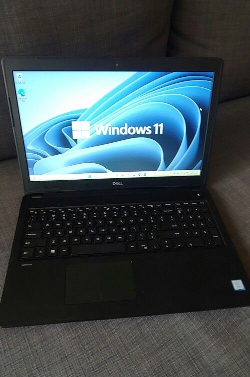DELL LAPTOP NOTEBOOK 15" UNLOCKED WINDOWS 11 8GB RAM 256ssd COMPUTER FREE CHARGER works great