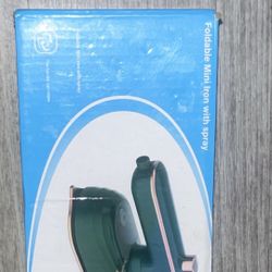 Foldable Mini Iron with Spray