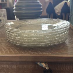 Princess House Glass Plates