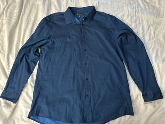 I.N.C Long Sleeve blue Shirt XXL