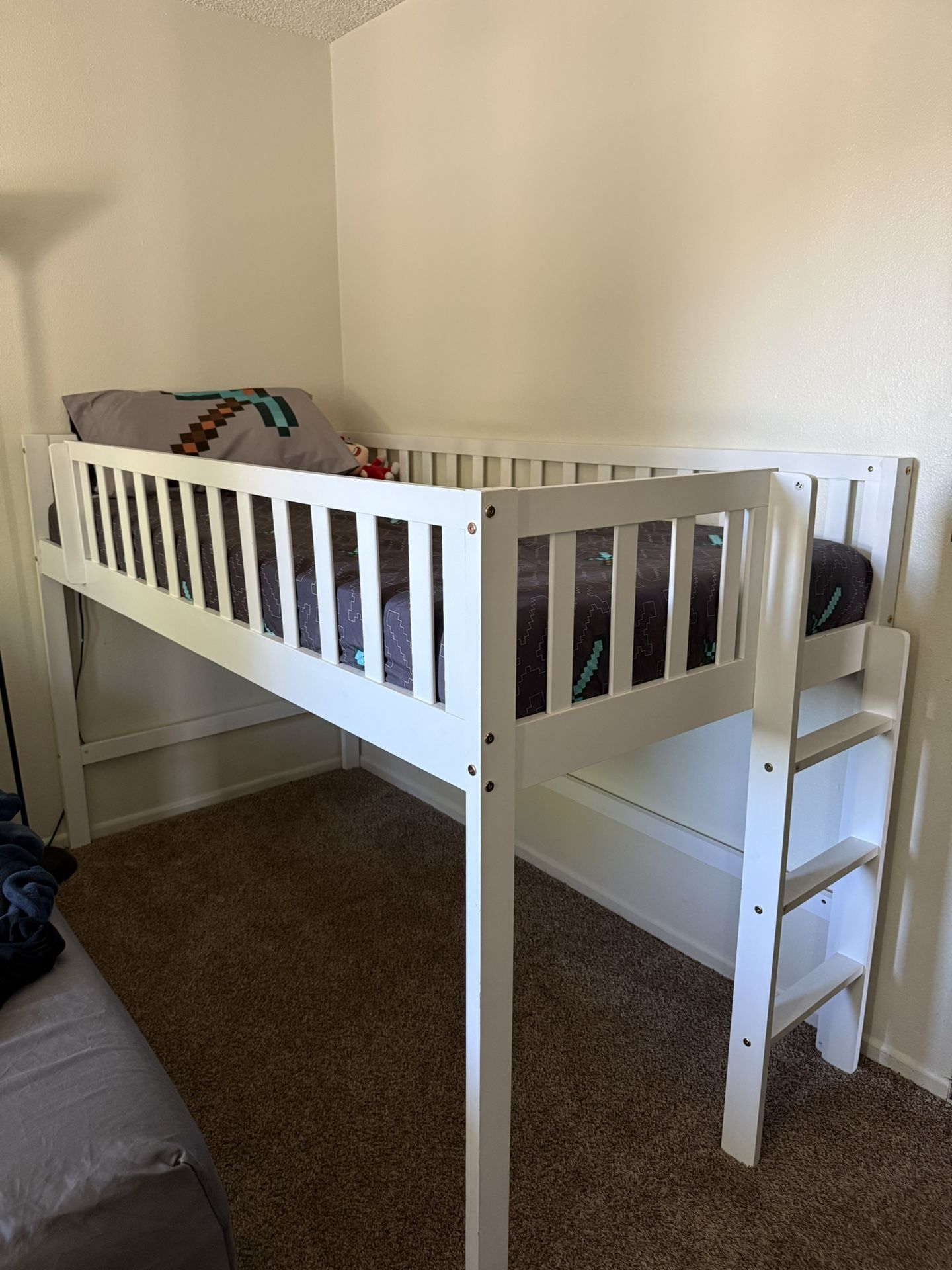 Twin Loft Bed With Slide
