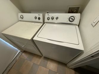 Whirlpool Washer and Dryer