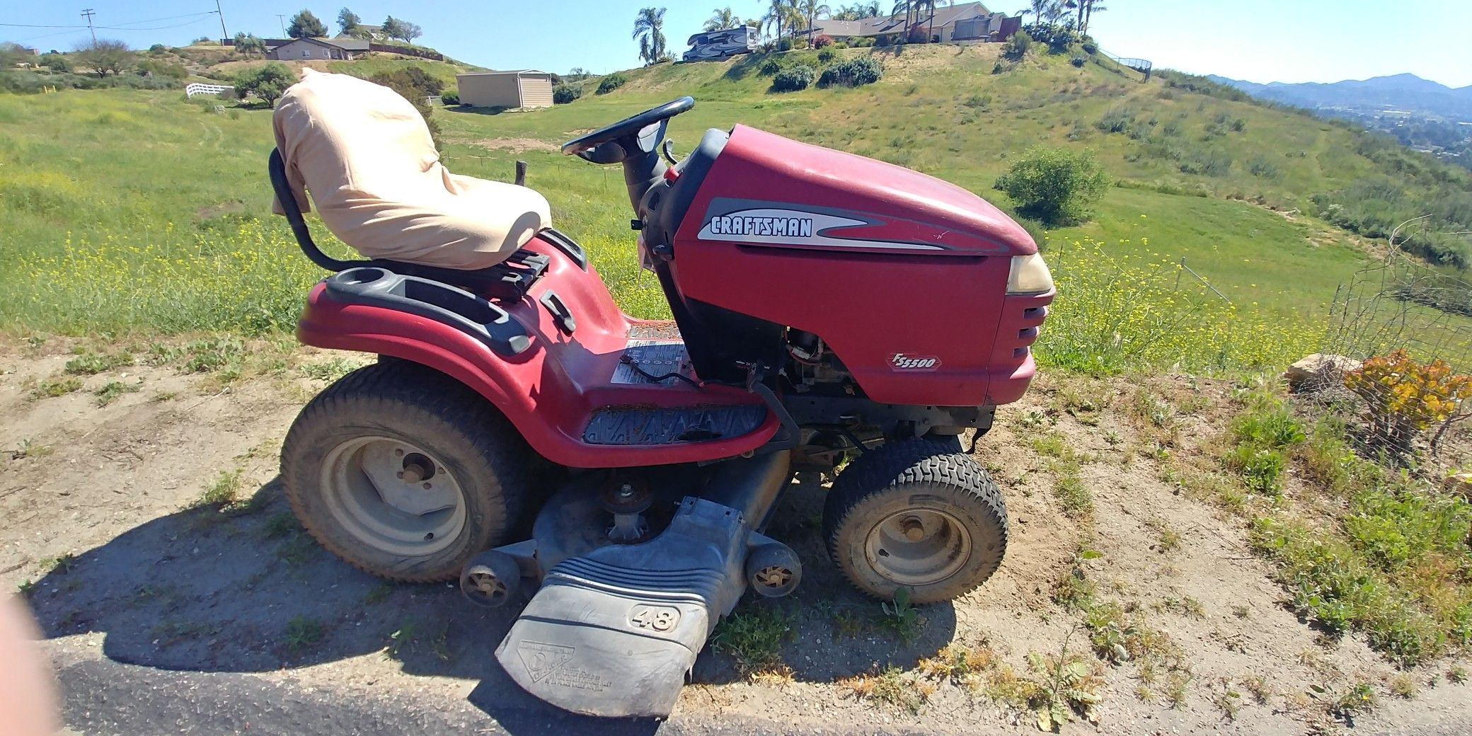 Ride Mower, Craftsman FS5500