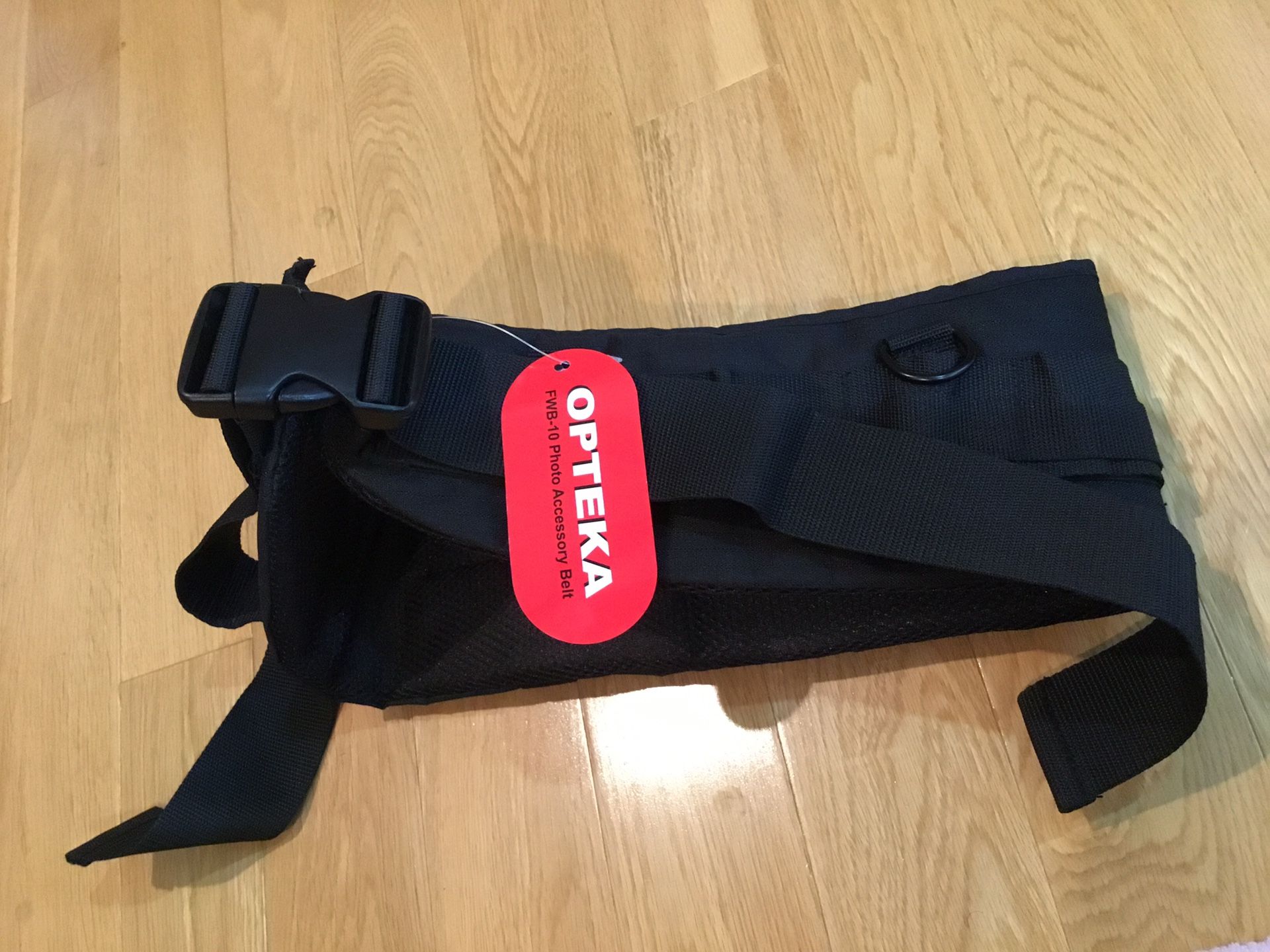 Opteka , heavy duty photography belt with loops to hold equipment, 33” and can be expanded