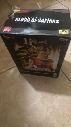 Straight from Japan DBZ Goku super Saiyan, three brand new in box