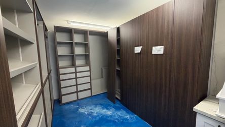 Custom closet from display -you remove it asap