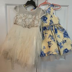 2 Adorable Toddler Dresses