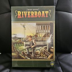 Brand new❗️Riverboat Board Game By Michael Kiesling - SEALED