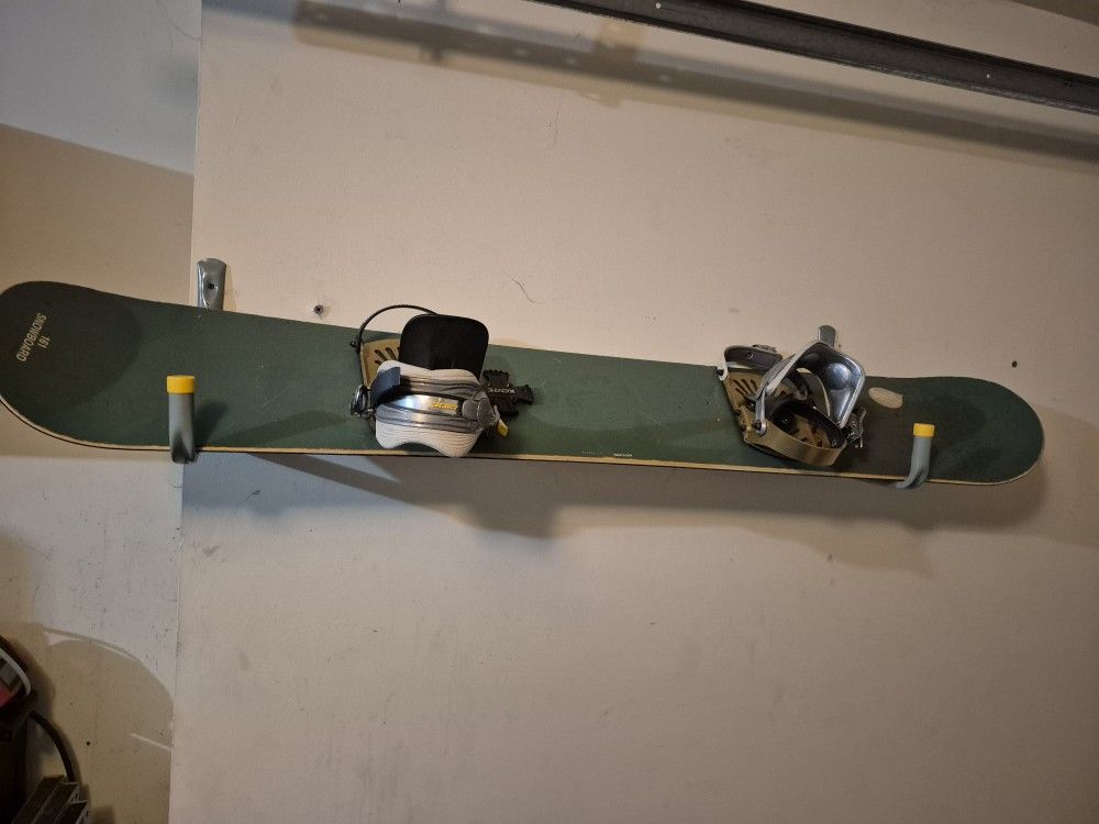 Snow Board, And Waxing/cleaning Equipment