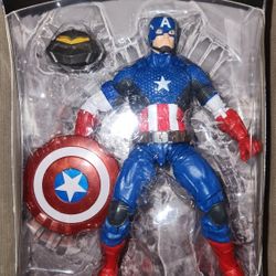 2013 Marvel Legends Avengers Captain America Mandroid Baf 