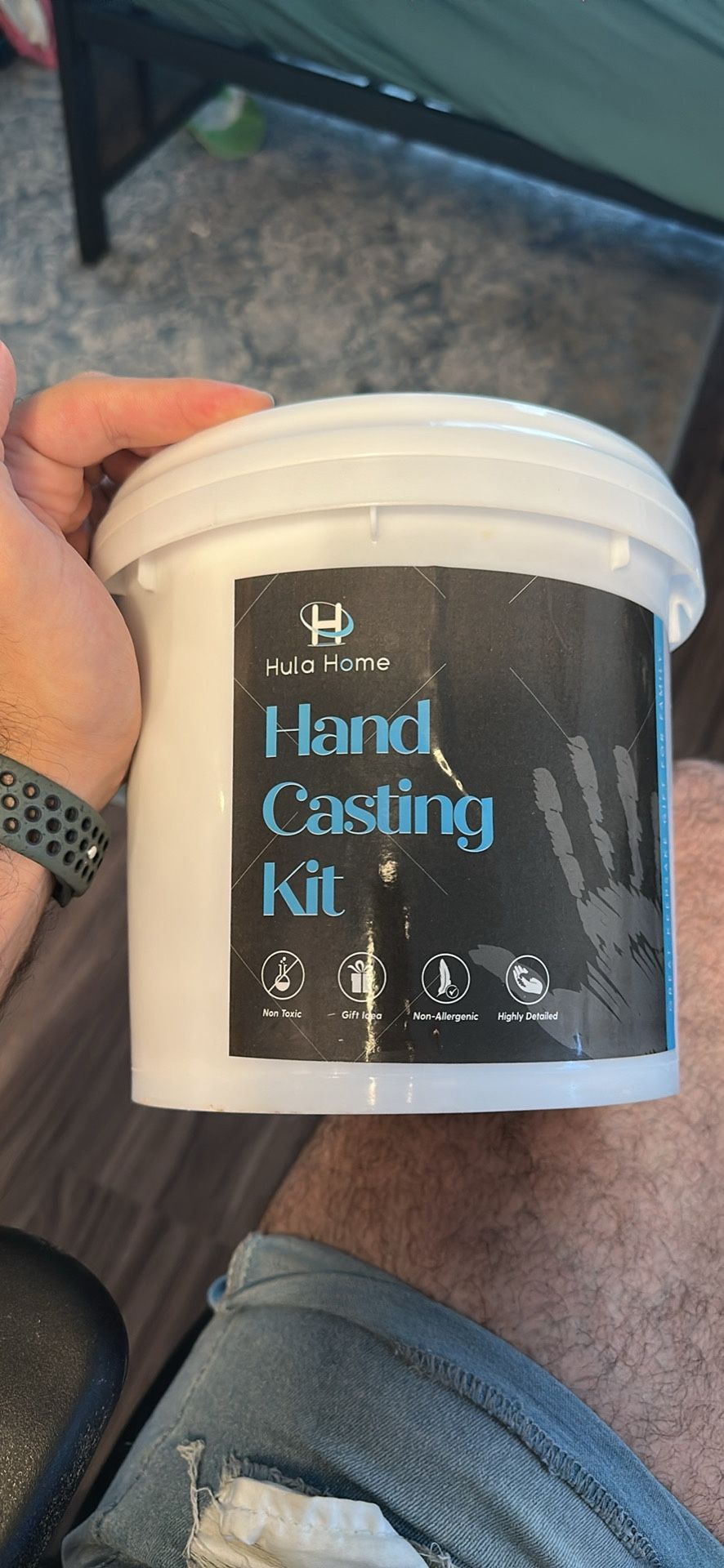 New Unused Hand Casting Kit For Lovers 