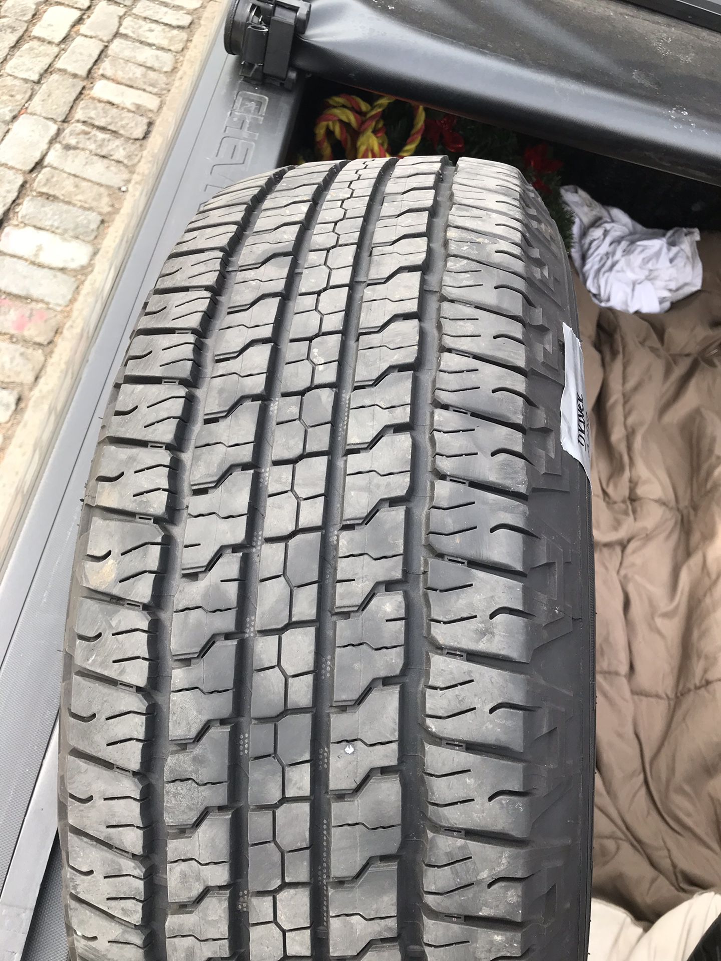 Goodyear wrangler tires!! 265/65/18 $300