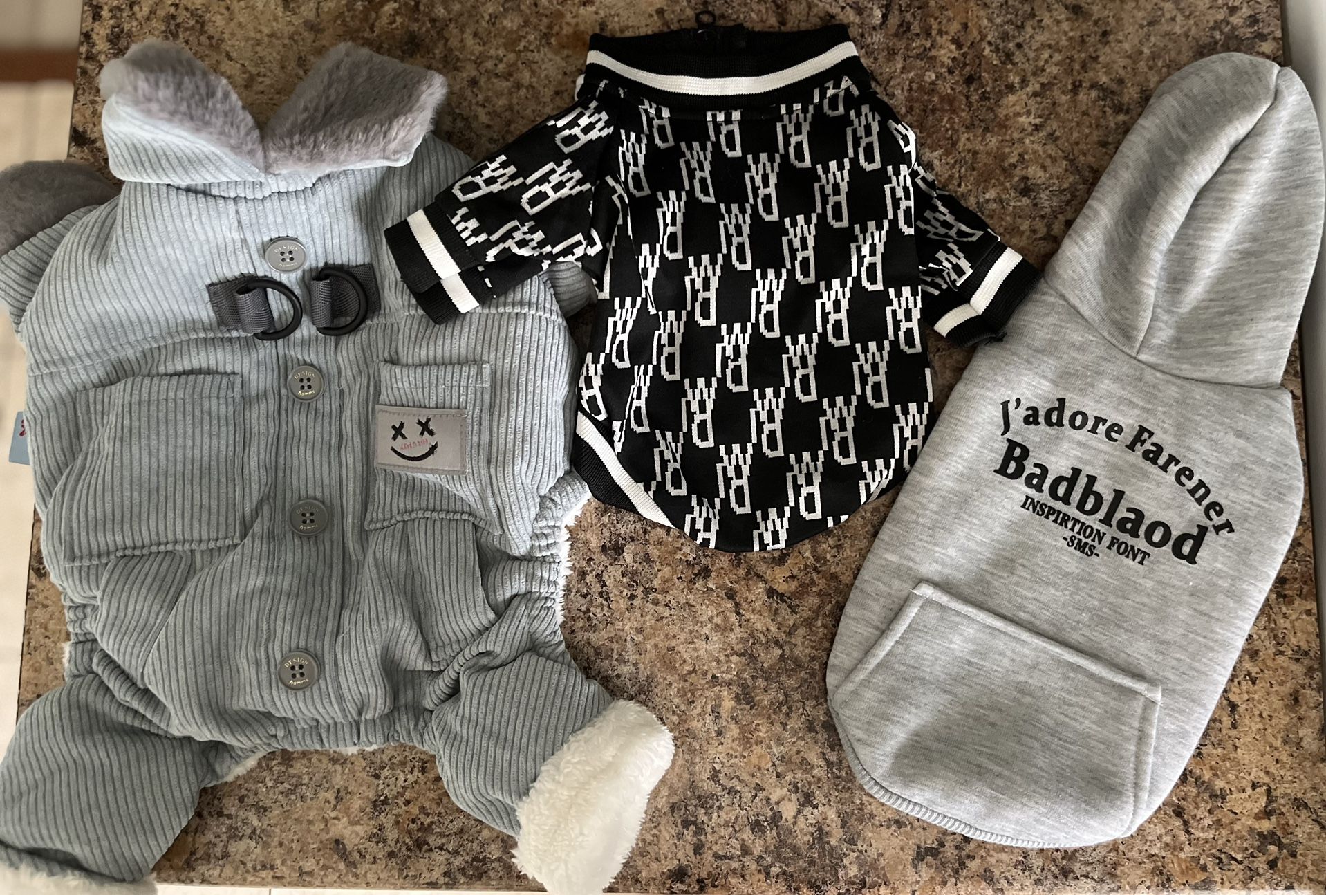 Medium 4-5.5 Pound Dog Clothes