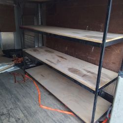 Heavy Duty Steel Shelving 6'h X 8'w