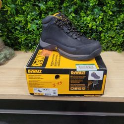 DEWALT Men's Baltimore 6 in. Work Boots - Steel Toe - Black (12)M
