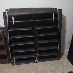Shoe Rack Organizer For 28 Pairs 