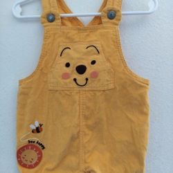 Baby Winnie The Pooh Over Alls 