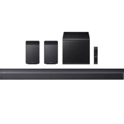 Samsung - Q-Series Soundbar HW-Q930F 9.1.4 ch w/ Subwoofer + Rear Speaker - Titan Black #881